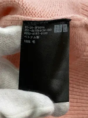 UNIQLO/ユニクロ/ニット/セーター/トップス/ピンク/L