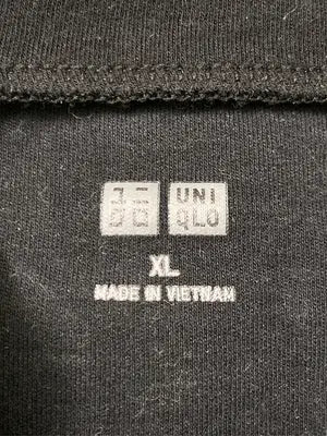 UNIQLO/ユニクロ/Tシャツ/カットソー/トップス/ブラック/XL