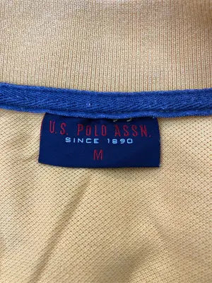U.S. POLO ASSN./ユーエスポロアッスン/ポロシャツ/トップス/イエロー/M