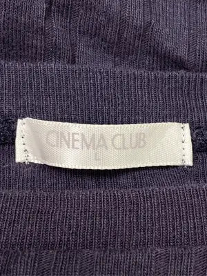 CINEMA CLUB/シネマクラブ/Tシャツ/カットソー/トップス/ネイビー/L