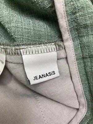 JEANASIS/ジーナシス/スラックス/パンツ/グリーン/F