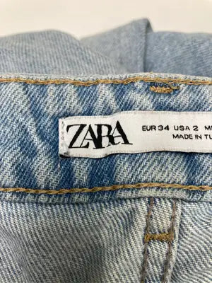 ZARA/ザラ/デニムパンツ/パンツ/ブルー/EUR 34