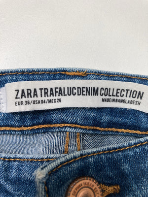 ZARA TRAFALUC/ザラトラファルック/デニムパンツ/パンツ/ブルー/36