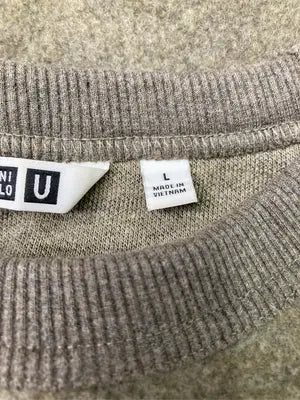 UNIQLO U/ユニクロユー/スウェット/トップス/ブラウン/L