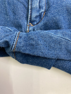 デニムパンツ/パンツ/ブルー/W70