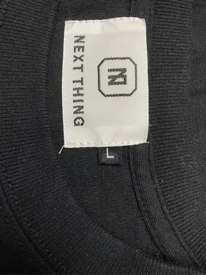 NEXT THING/Tシャツ/カットソー/トップス/ブラック/L