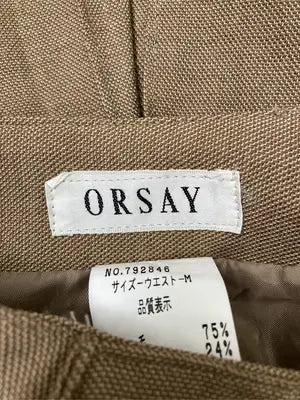 orsay/オルセー/ミモレ/半端丈スカート/スカート/ブラウン/M