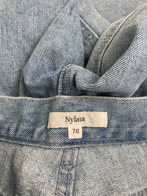 Nylaus/ナイラス/デニムパンツ/パンツ/スカイブルー/76