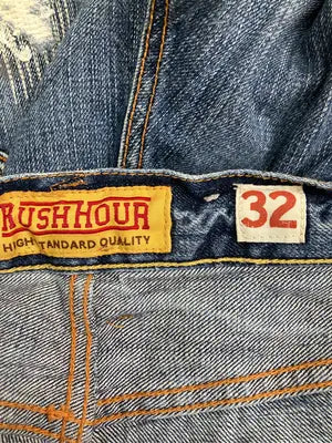 RUSHHOUR/デニムパンツ/パンツ/ブルー/32