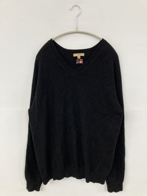 BURBERRY LONDON/バーバリーロンドン/ニット/セーター/トップス/ブラック/M