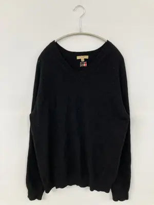 BURBERRY LONDON/バーバリーロンドン/ニット/セーター/トップス/ブラック/M