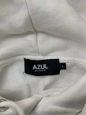 AZUL by MOUSSY/アズールバイマウジー/パーカー/トップス/ホワイト/L