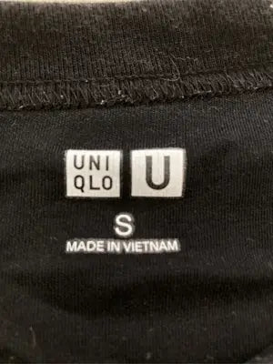 UNIQLO U/ユニクロユー/Tシャツ/カットソー/トップス/ブラック/S