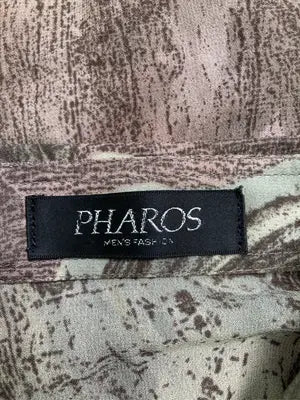 PHAROS/シャツ/ブラウス/トップス/ブラウン/M