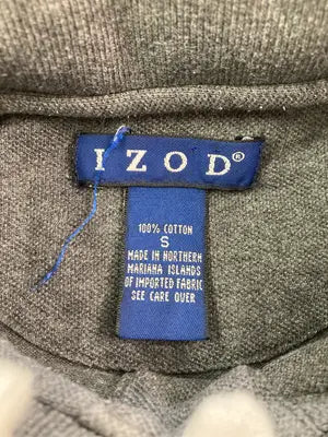 IZOD/アイゾッド/ポロシャツ/トップス/グレー/S