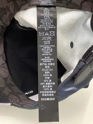 COACH/コーチ/キャップ/帽子/ネイビー/XS/S