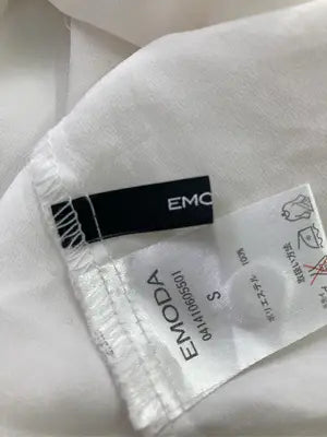 EMODA/エモダ/Tシャツ/カットソー/トップス/ホワイト/S