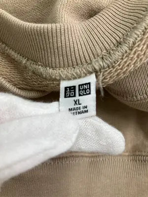 UNIQLO/ユニクロ/スウェット/トップス/ベージュ/XL