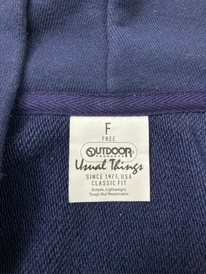 OUTDOOR/アウトドア/パーカー/トップス/ネイビー/F