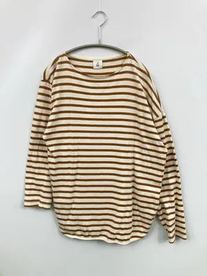 6/ロク/Tシャツ/カットソー/トップス/ブラウン/36