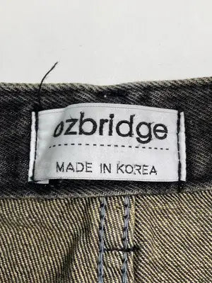 ozbridge/デニムスカート/スカート/ブラック/S