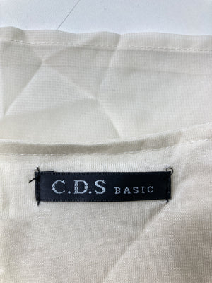 C.D.S/シーディーエス/シャツ/ブラウス/トップス/アイボリー/M