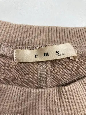 ems excite/エムズエキサイト/スウェット/トップス/ブラウン