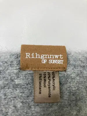 Righnnwt/マフラー/ファッション雑貨/グレー