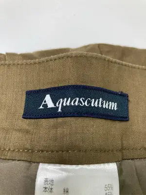 Aquascutum/アクアスキュータム/ミモレ/半端丈スカート/スカート/ブラウン