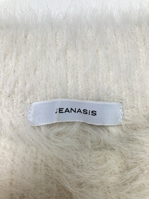 JEANASIS/ジーナシス/ニット/セーター/トップス/アイボリー/F