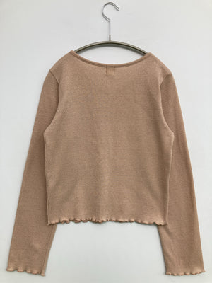 clair/クレール/Tシャツ/カットソー/トップス/ベージュ/F