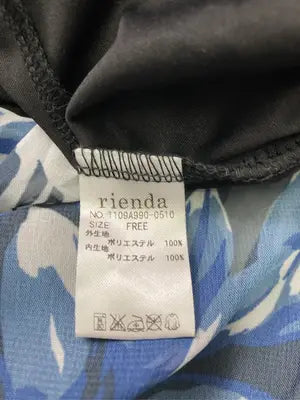 rienda/リエンダ/その他トップス/トップス/ブラック/FREE