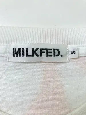 MILK FED./ミルクフェド/Tシャツ/カットソー/トップス/ホワイト/S