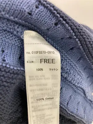 MOUSSY/マウジー/タンクトップ/トップス/ブルー/F