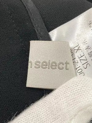 me+em select/ミームセレクト/スラックス/パンツ/ブラック/XL