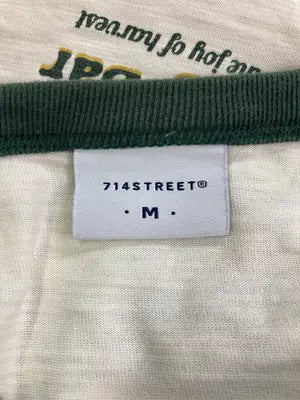714STREET/Tシャツ/カットソー/トップス/アイボリー/M
