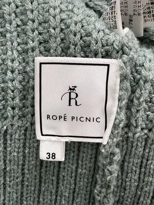 ROPE PICNIC/ロペピクニック/カーディガン/ボレロ/トップス/ライトグリーン/38