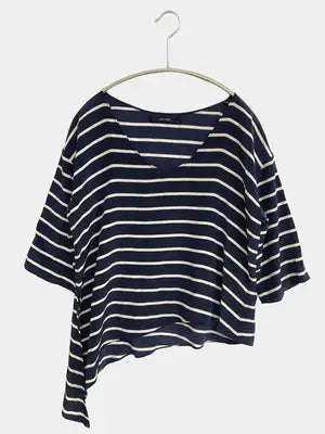 MACPHEE/マカフィー/Tシャツ/カットソー/トップス/ネイビー/1