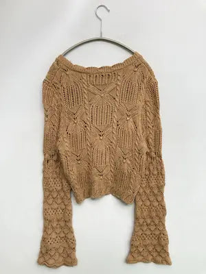 ZARA/ザラ/ニット/セーター/トップス/ブラウン/EUR M