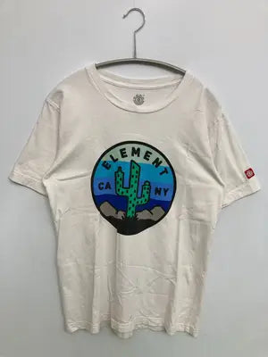 ELEMENT/エレメント/Tシャツ/カットソー/トップス/ホワイト/160