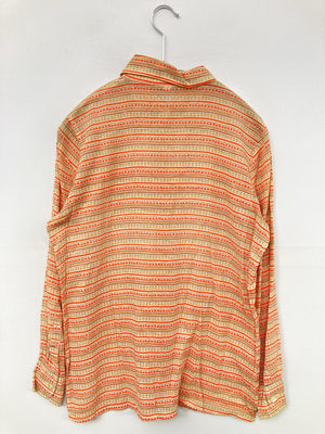 FBI/シャツ/ブラウス/トップス/オレンジ/76