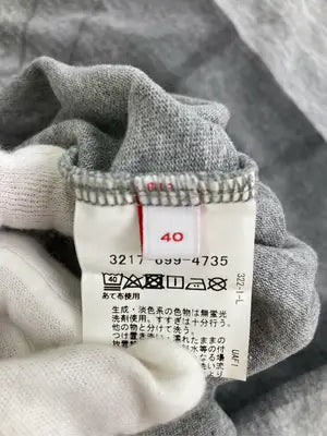 BRACTMENT/ブラクトメント/Tシャツ/カットソー/トップス/グレー/40