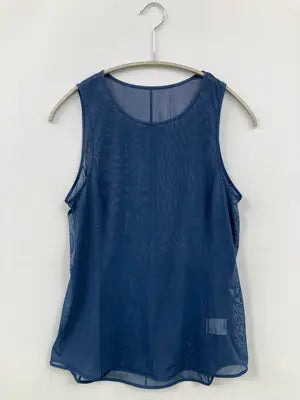 UNIQLO/ユニクロ/タンクトップ/トップス/ブルー/L