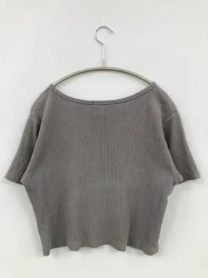NICE CLAUP/ナイスクラップ/Tシャツ/カットソー/トップス/グレー/F