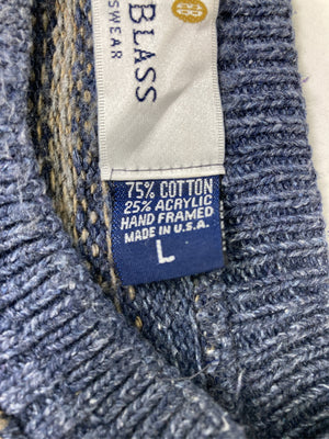BILLBLASS/ビルブラス/ニット/セーター/トップス/ブルー/L