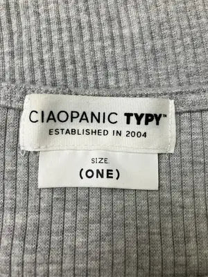 CIAOPANIC TYPY/チャオパニックティピー/Tシャツ/カットソー/トップス/グレー/ONE