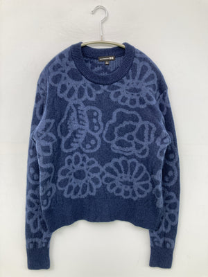 UNIQLO/ユニクロ/ニット/セーター/トップス/ネイビー/M