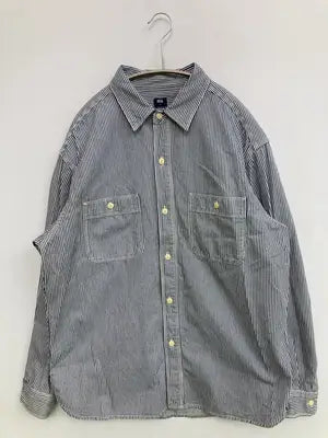 UNIQLO/ユニクロ/シャツ/ブラウス/トップス/ブルー/L