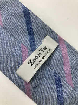 Zoom Tie/ネクタイ/ファッション雑貨/グレー