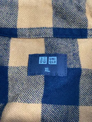 UNIQLO/ユニクロ/シャツ/ブラウス/トップス/イエロー/XL